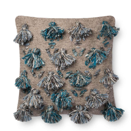 Loloi - P0695 Blue / Multi 22in x 22in Cover w/Down Pillow - DSETP0695BBMLPIL3 veiw 1