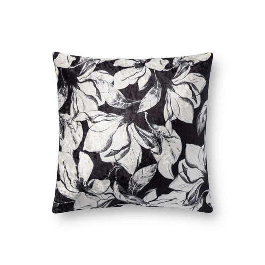 Loloi - P0754 Black / White 18in x 18in Cover Only Pillow - P199P0754BLWHPIL1 veiw 1
