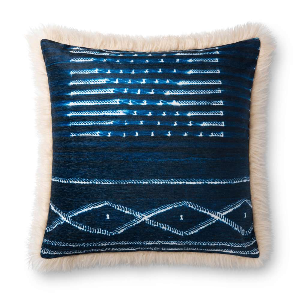 Loloi - P0786 Multi / Ivory 22in x 22in Cover Only Pillow - P203P0786MLIVPIL3 veiw 1