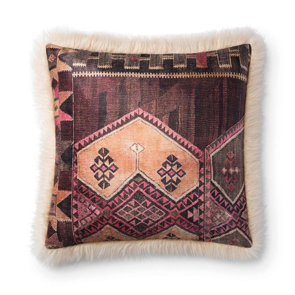 Loloi - P0797 Multi / Ivory 13in x 21in Cover Only Pillow - P203P0797MLIVPIL5 veiw 1