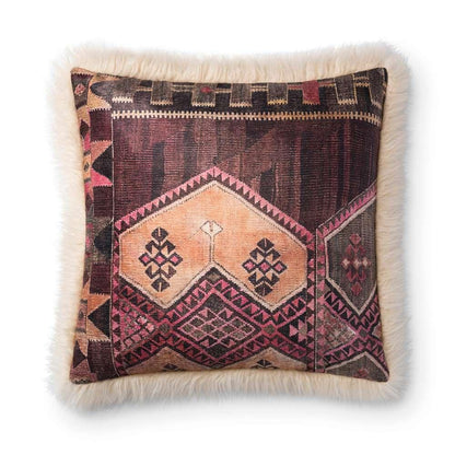 Loloi - P0797 Multi / Ivory 13in x 21in Cover Only Pillow - P203P0797MLIVPIL5 veiw 1