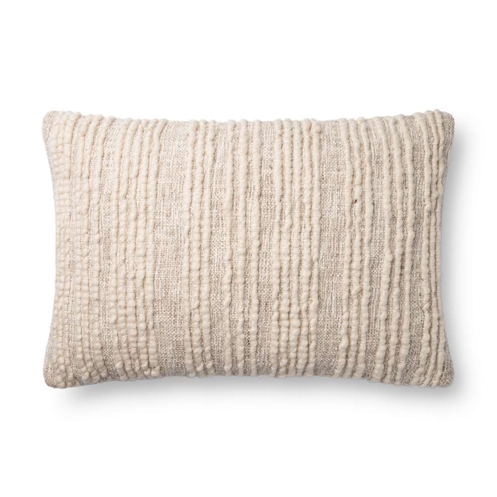 Loloi - P0862 Natural 22in x 22in Cover Only Pillow - P096P0862NA00PIL3 veiw 1