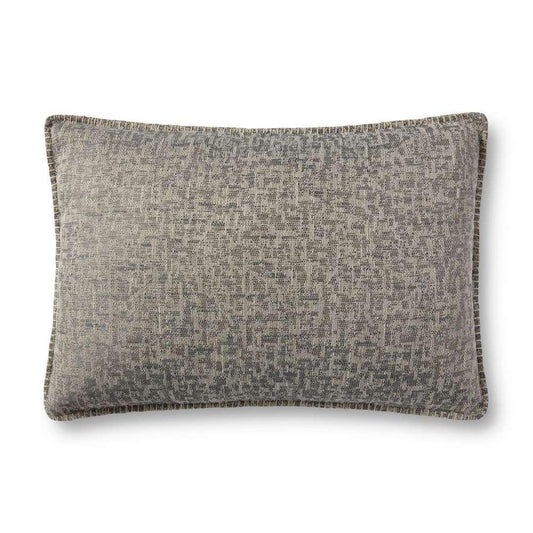 Loloi - P0896 Grey 16in x 26in Cover Only Pillow - P110P0896GY00PI15 veiw 1