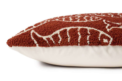 Loloi - P0908 Red 16in x 26in Cover w/Down Pillow - DSETP0908RE00PI15 veiw 2