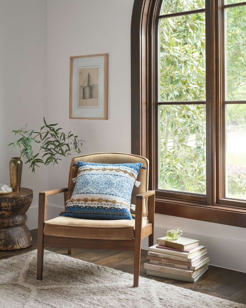 Loloi - P0930 Blue / Natural 18in x 18in Cover Only Pillow - P012P0930BBNAPIL1 veiw 2