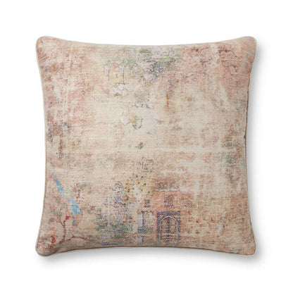 Loloi - PLL0011 Beige / Multi 22in x 22in Cover Only Pillow - P034PLL0011BEMLPIL3 veiw 1