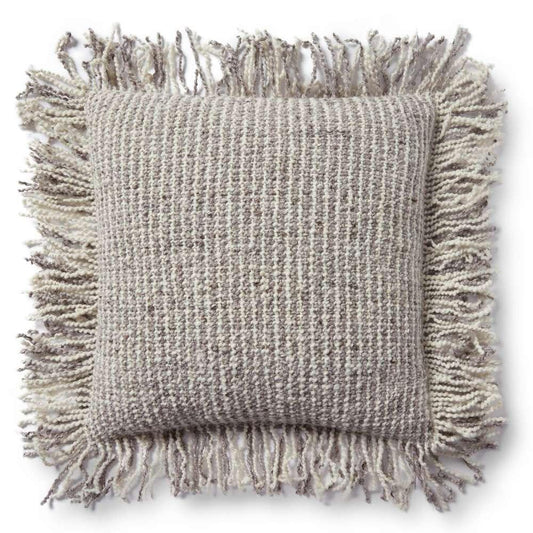 Loloi - PLL0033 Ivory / Beige 22in x 22in Cover Only Pillow - P038PLL0033IVBEPIL3 veiw 1