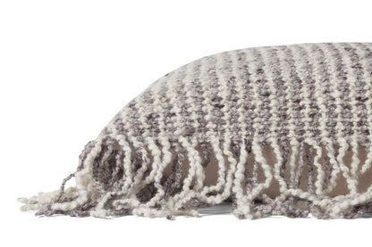 Loloi - PLL0033 Ivory / Beige 22in x 22in Cover Only Pillow - P038PLL0033IVBEPIL3 veiw 3