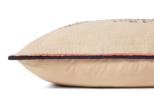 Loloi - PLL0054 Ivory / Black 16in x 26in Cover Only Pillow - P012PLL0054IVBLPI15 veiw 2