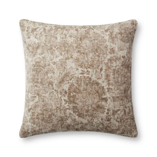 Loloi - PLL0104 Natural 22 x 22 Cover w/Poly Pillow - PSETPLL0104NA00PIL3 veiw 1