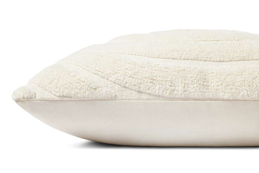 Loloi - PLL0110 Ivory 22 x 22 Cover Only Pillow - P163PLL0110IV00PIL3 veiw 2