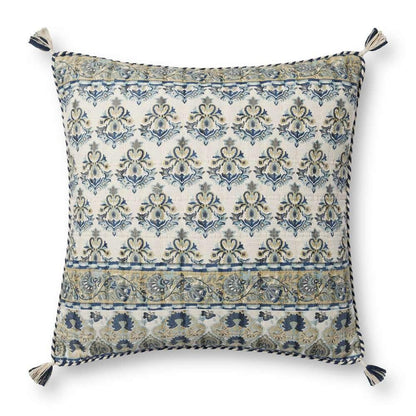 Loloi - PLL0114 Blue / Multi 22 x 22 Cover Only Pillow - P019PLL0114BBMLPIL3 veiw 1