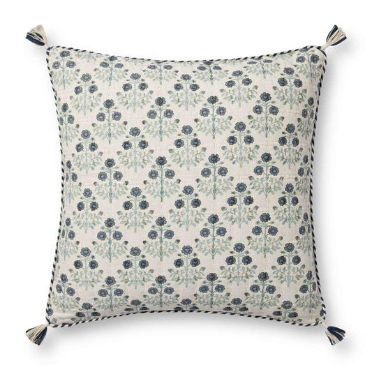 Loloi - PLL0114 Blue / Multi 22 x 22 Cover Only Pillow - P019PLL0114BBMLPIL3 veiw 2