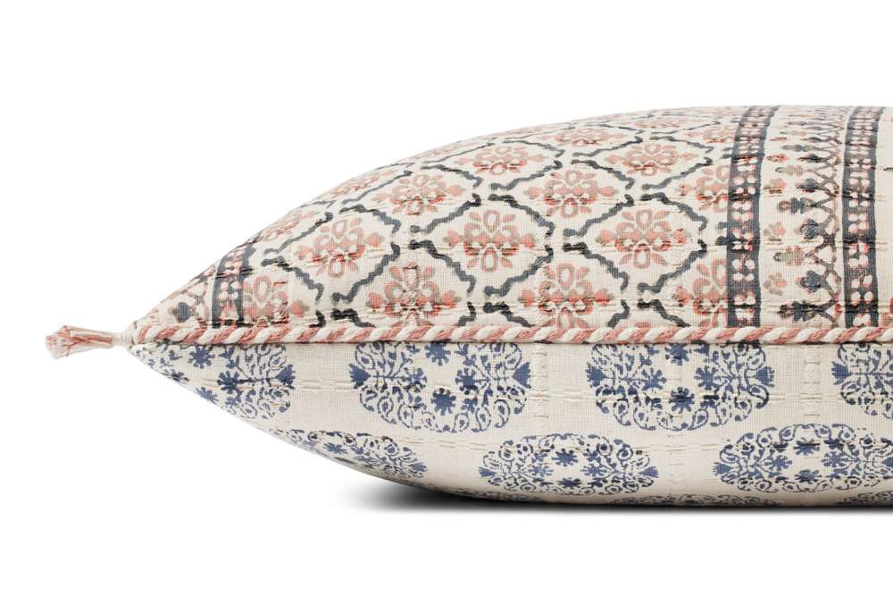 Loloi - PLL0115 Pink / Multi 22 x 22 Cover Only Pillow - P019PLL0115PIMLPIL3 veiw 5
