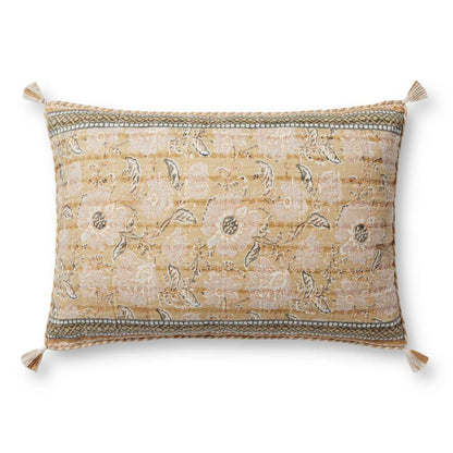 Loloi - PLL0116 Wheat / Multi 16 x 26 Cover w/Poly Pillow - PSETPLL0116WTMLPI15 veiw 1