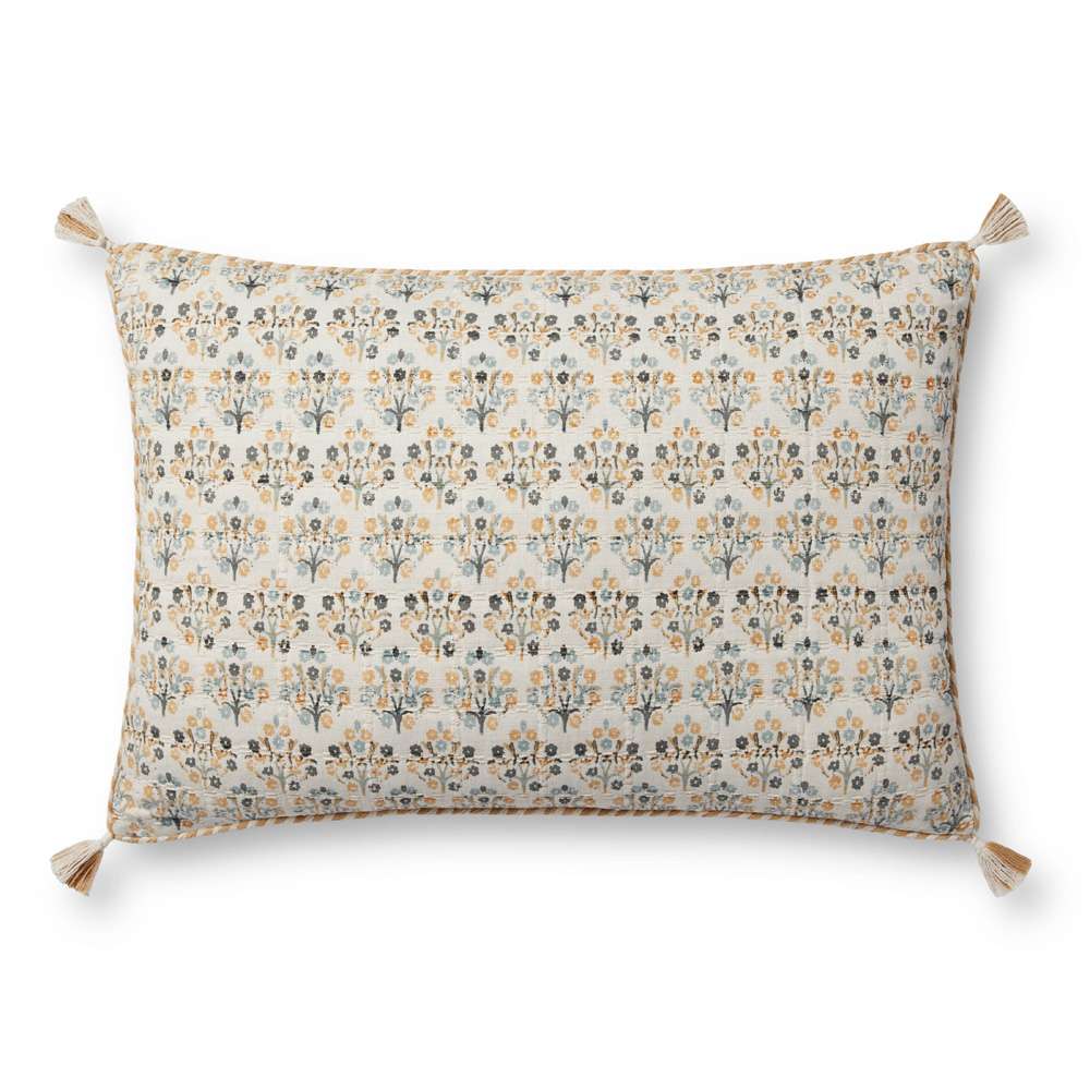 Loloi - PLL0116 Wheat / Multi 16 x 26 Cover w/Poly Pillow - PSETPLL0116WTMLPI15 veiw 2