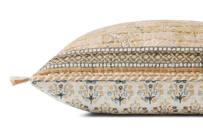 Loloi - PLL0116 Wheat / Multi 16 x 26 Cover w/Poly Pillow - PSETPLL0116WTMLPI15 veiw 3