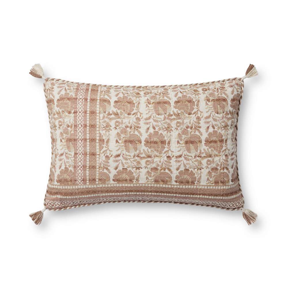 Loloi - PLL0117 Blush / Ivory 13 x 21 Cover Only Pillow - P019PLL0117BHIVPIL5 veiw 1