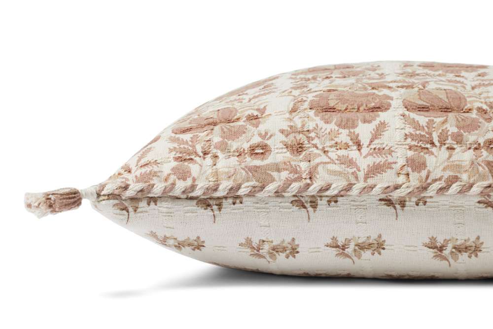 Loloi - PLL0117 Blush / Ivory 13 x 21 Cover w/Down Pillow - DSETPLL0117BHIVPIL5 veiw 5