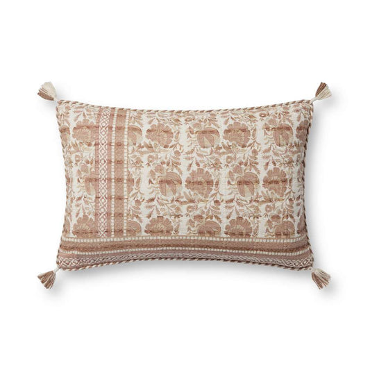 Loloi - PLL0117 Blush / Ivory 13 x 21 Cover w/Poly Pillow - PSETPLL0117BHIVPIL5 veiw 1