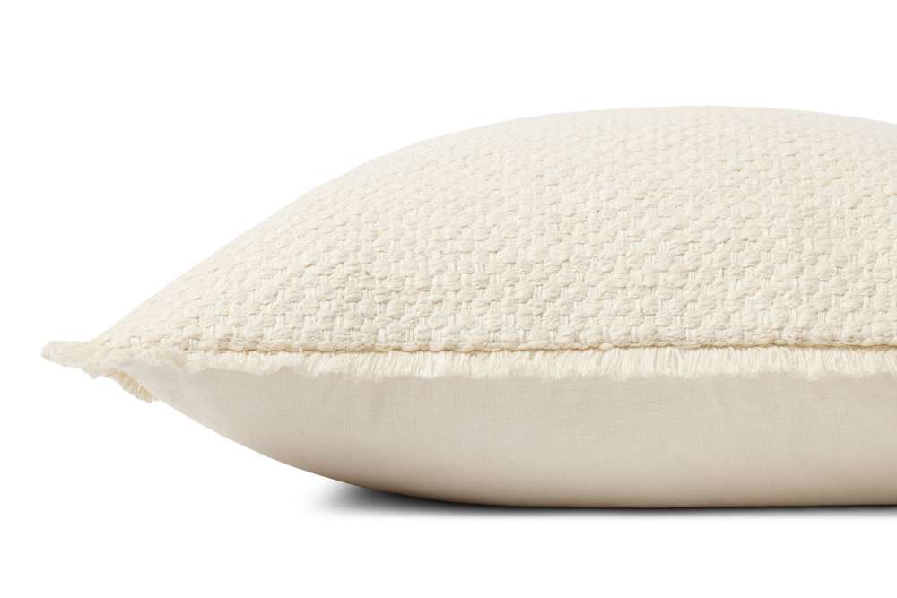 Loloi - PLL0121 Ivory 22 x 22 Cover w/Poly Pillow - PSETPLL0121IV00PIL3 veiw 2