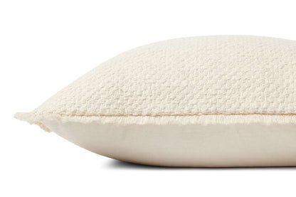Loloi - PLL0121 Ivory 22 x 22 Cover w/Poly Pillow - PSETPLL0121IV00PIL3 veiw 2