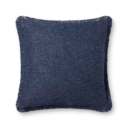 Loloi - PLL0121 Navy 22 x 22 Cover w/Down Pillow - DSETPLL0121NV00PIL3 veiw 1