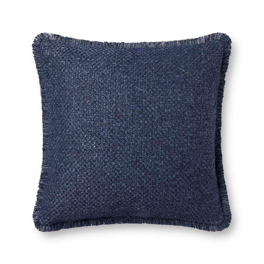 Loloi - PLL0121 Navy 22 x 22 Cover w/Poly Pillow - PSETPLL0121NV00PIL3 veiw 1
