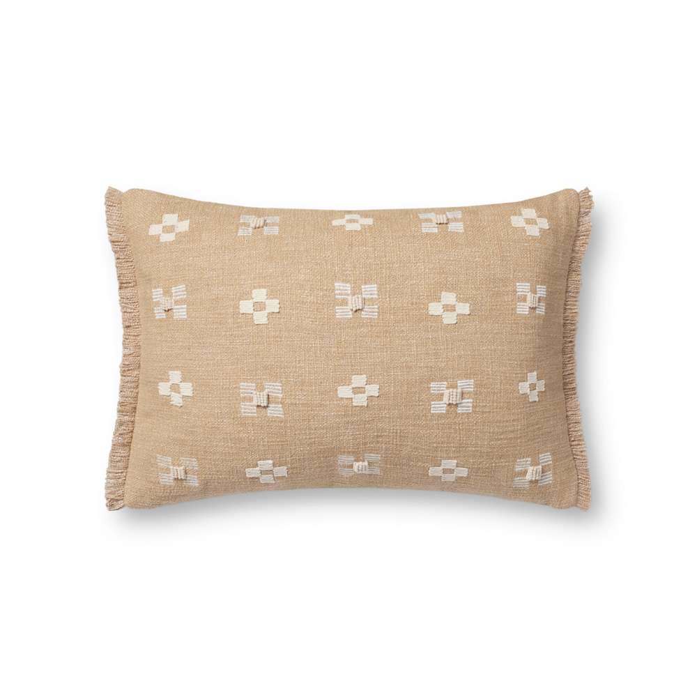 Loloi - PLL0122 Natural 13 x 21 Cover w/Poly Pillow - PSETPLL0122NA00PIL5 veiw 1