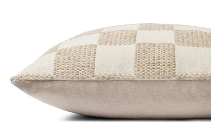 Loloi - PLL0123 Beige 22 x 22 Cover w/Down Pillow - DSETPLL0123BE00PIL3 veiw 2