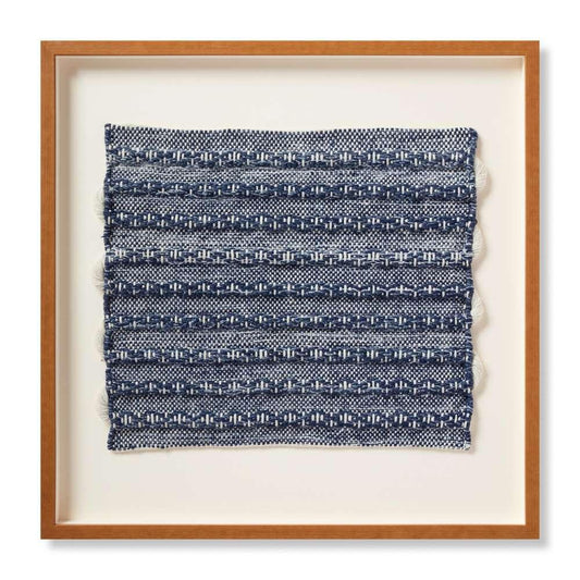 Loloi - Ramble Blue / Ivory 2-4in X 2-4in Wall Art - AW0238RMBLEBBIVA039 veiw 1