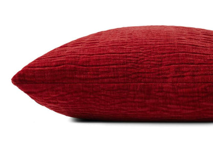 Loloi - Red 22 x 22 Cover w/Poly Pillow - PSETPLL0097RE00PIL3 veiw 2
