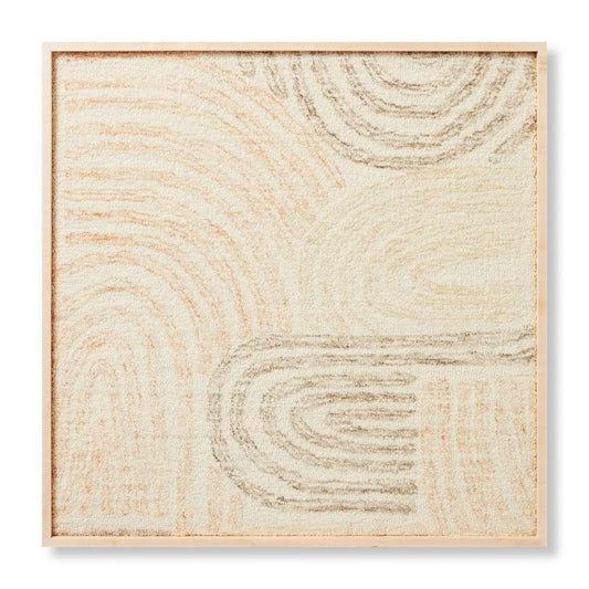 Loloi - Rock Garden Grey / Multi 3-4in X 3-4in Wall Art - AW0198RKGRDGYMLA056 veiw 1