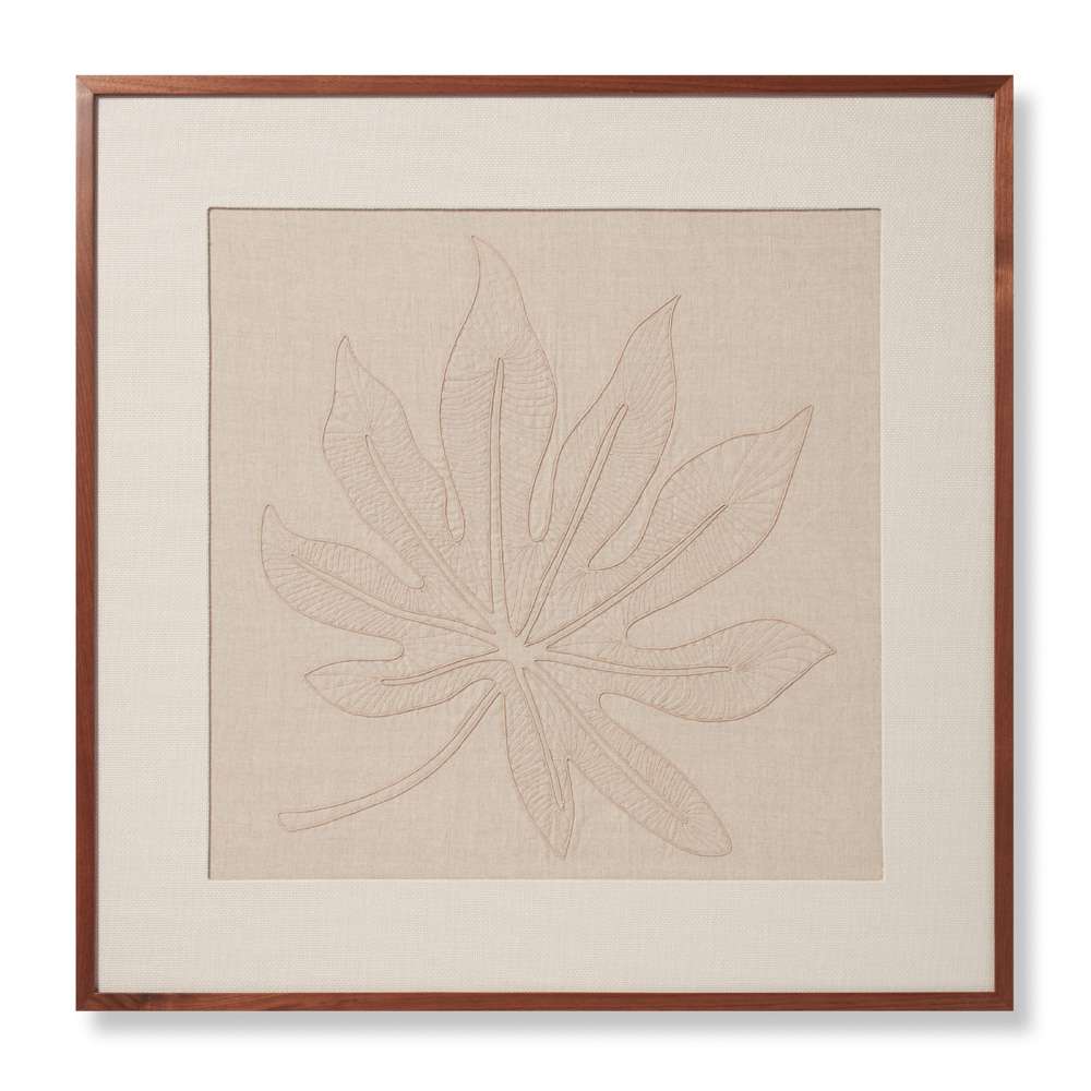 Loloi - Schefflera Natural / Beige 3 X 3 Wall Art - AW0275SCHEFNABEA081 veiw 1