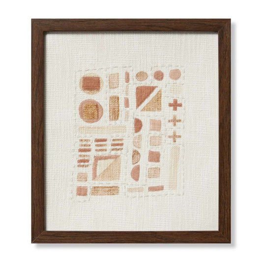 Loloi - Sedac Ivory / Rust 1-8in X 1-8in Wall Art - AW0361SEDACIVRUA023 veiw 1