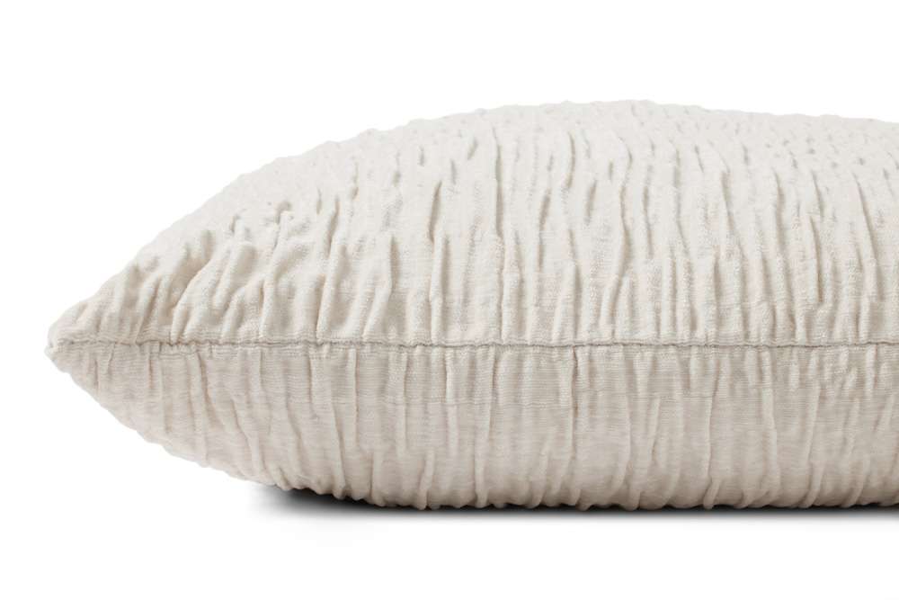 Loloi - Silver 22 x 22 Cover Only Pillow - P027PLL0097SI00PIL3 veiw 2