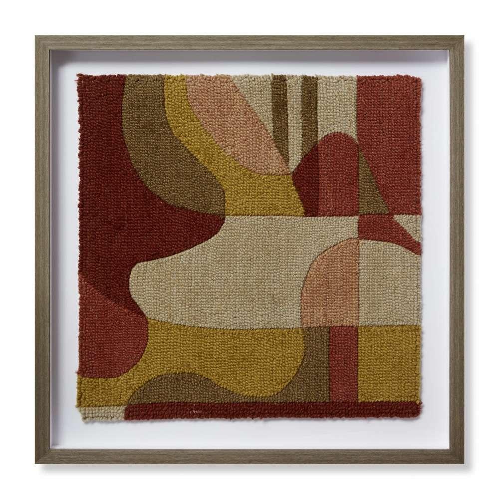 Loloi - Smitten Multi / Red 2-6in X 2-6in Wall Art - AW0318SMITXMLREZ051 veiw 1