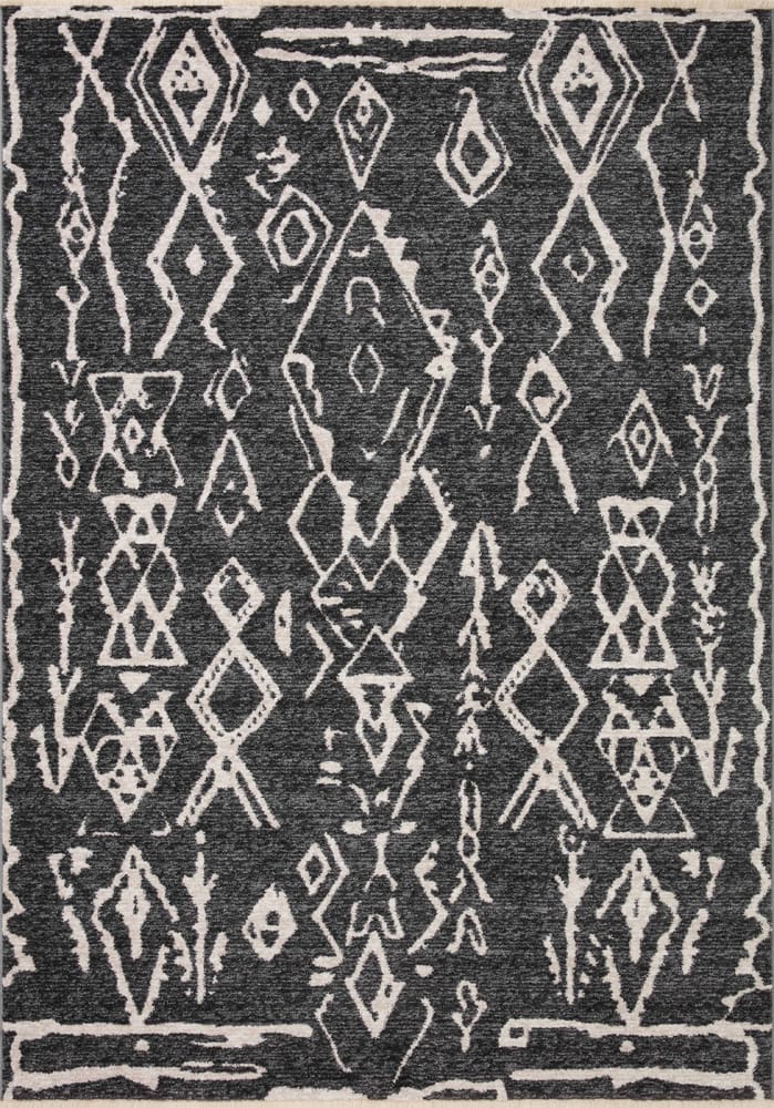 Loloi - Vance Charcoal / Dove 9-6in x 13-1in Area Rug - VANCVAN-07CCDV96D1_CLOSEOUT view 1
