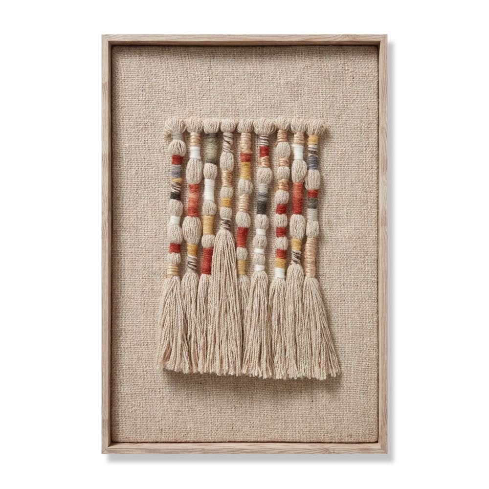Loloi - Vetiver Beige / Multi 1-7in x 2-4in Wall Art - AW0424VETIVBEMLZ033 veiw 1