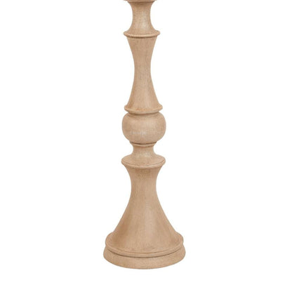 Lux Lighting - Emma 63in Polyresin Distressed Beige Floor Lamp, 1 pack - LUX-FL-C01-BEIGE_CLOSEOUT veiw 6