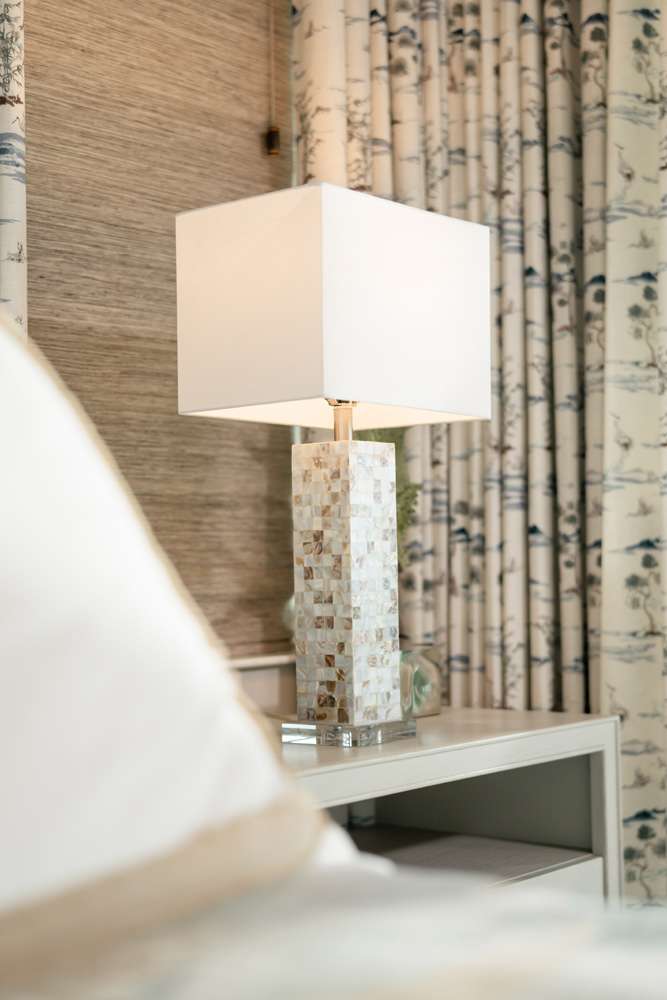 Lux Lighting - Harper 28in Nature Mother of Pearl Table lamp w/ Crystals, (Set of 2) - LUX-1720-PEARL veiw 8