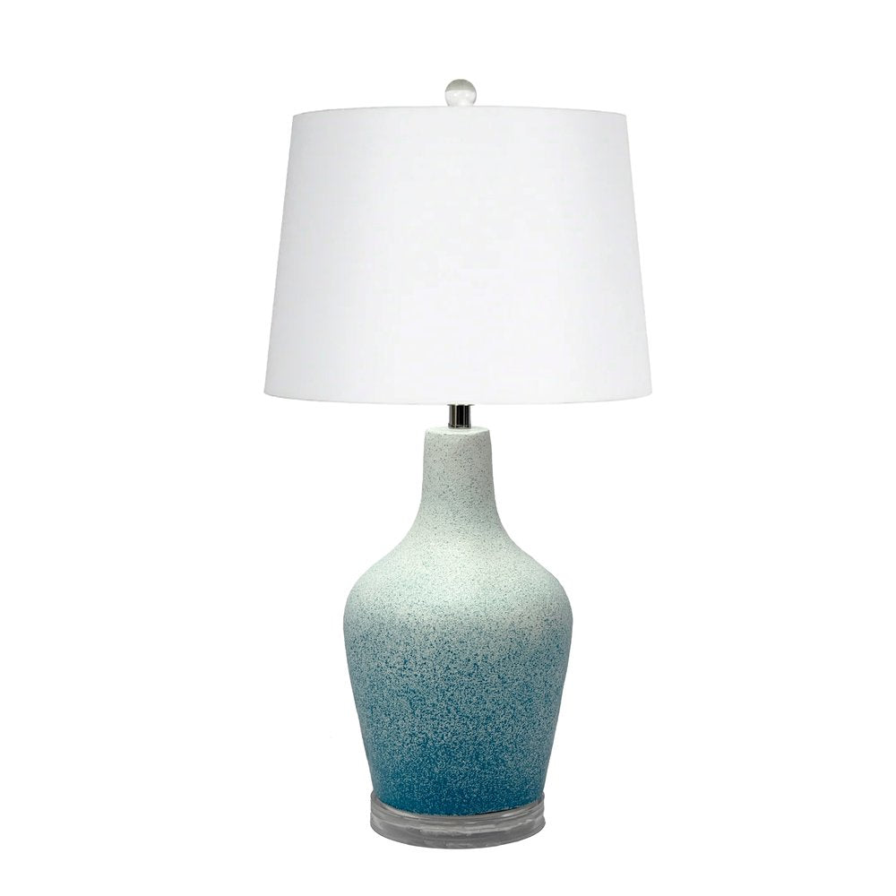 Lux Lighting - Mist - 25" Glass Table Lamp - Blue Finish (Set of 2) - LUX-122-BLUE view 1