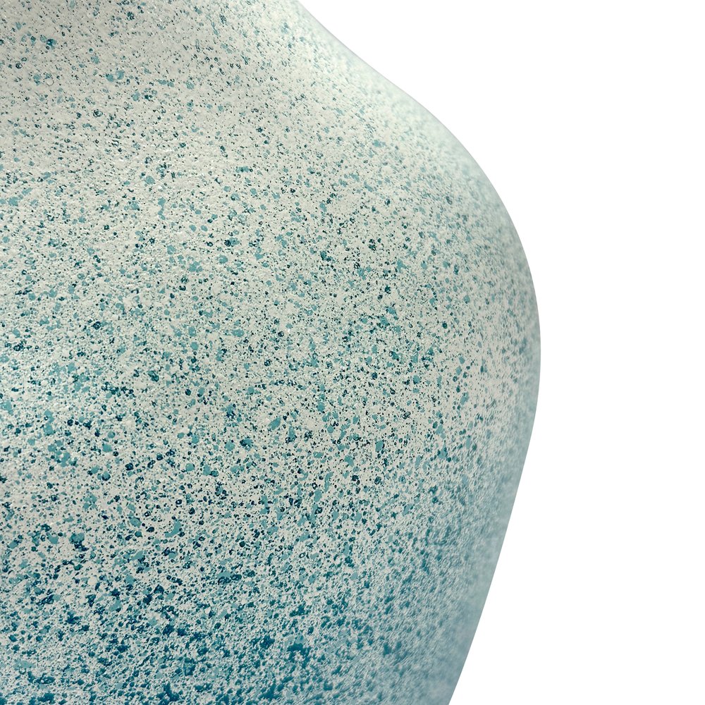 Lux Lighting - Mist - 25" Glass Table Lamp - Blue Finish (Set of 2) - LUX-122-BLUE view 3