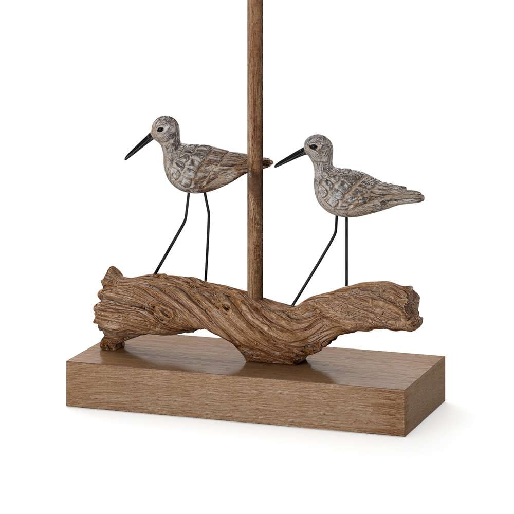 Lux Lighting - Piper 28in Coastal table Lamp, (Set of 2) - LUX-P510-NAT veiw 2