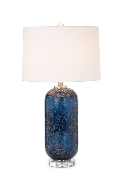 Lux Lighting - Tootsie 30in Blue Glass Table Lamp w/ Crystal Base, (Set of 2) - LUX-732-BLUE veiw 12