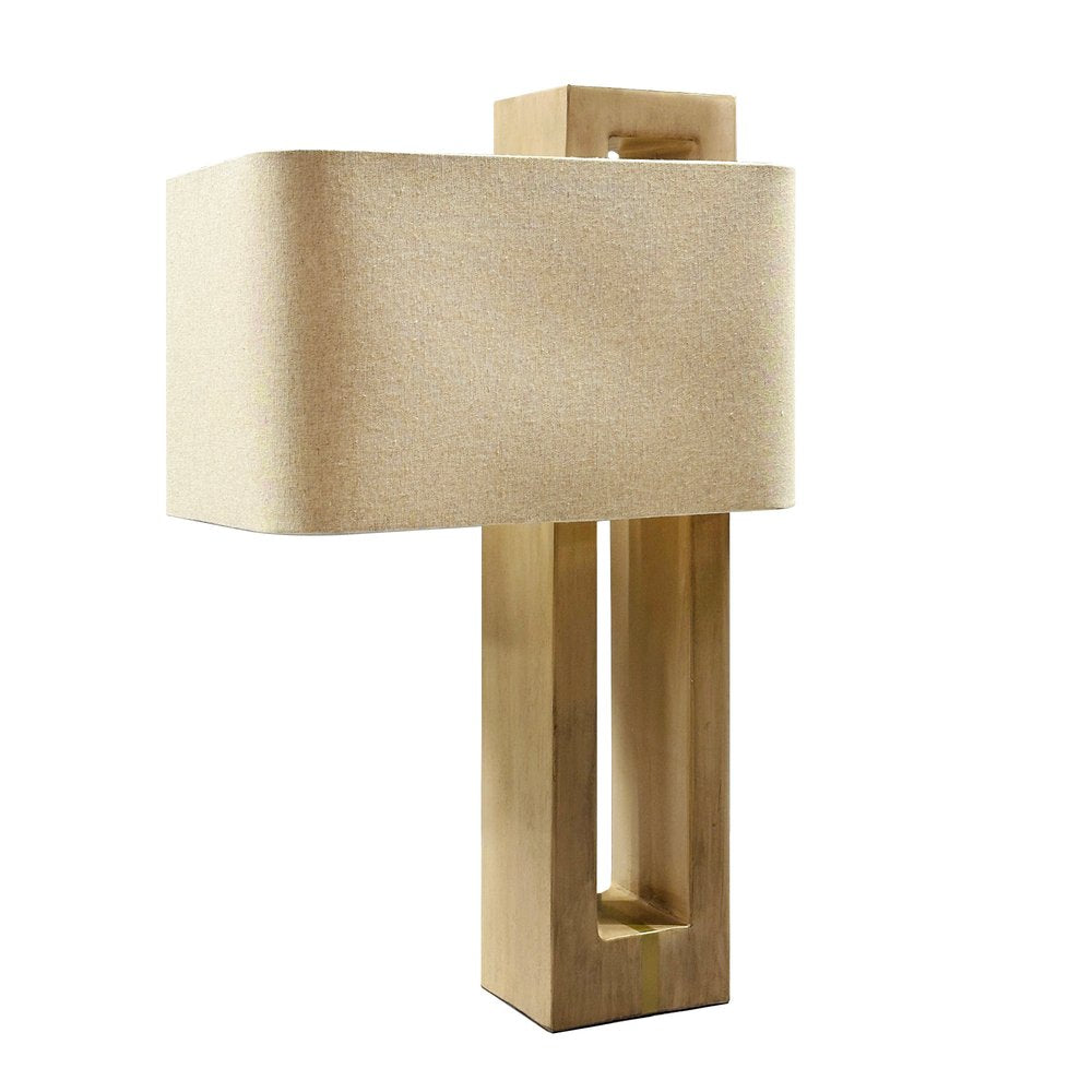 Lux Lighting - Vista - 30" Table Lamp - Washed Taupe Finish (Set of 2) - LUX-177-TAUPE view 2