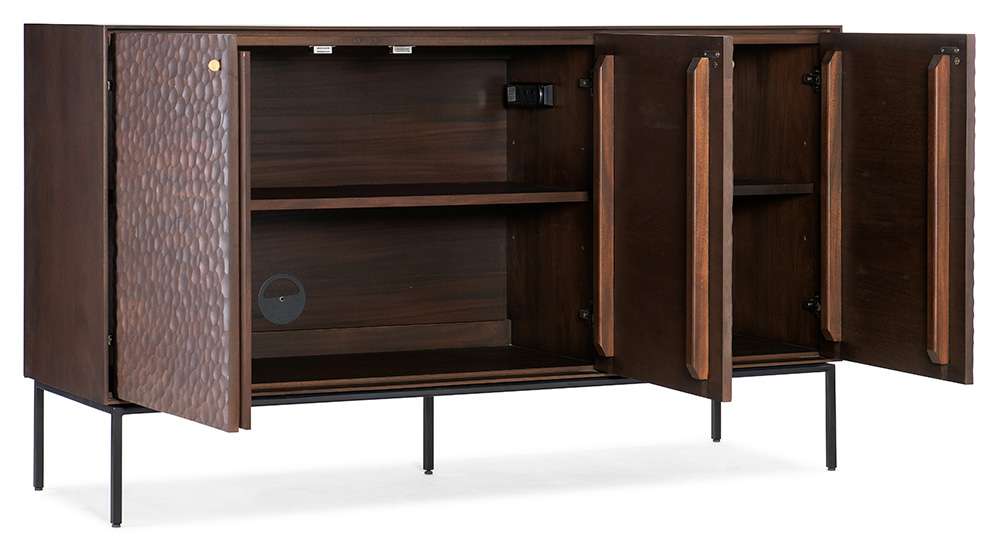 M Furnishings - Arun 3 Door Carved Sideboard - M28-85413-89 veiw 2
