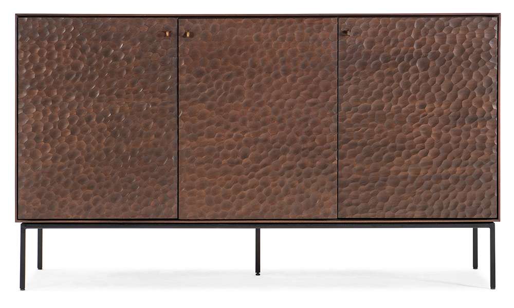 M Furnishings - Arun 3 Door Carved Sideboard - M28-85413-89 veiw 3