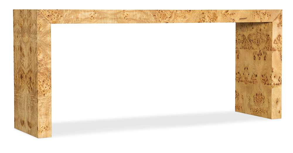 M Furnishings - Auberon Burl Console Table - M30-80151-80 veiw 1