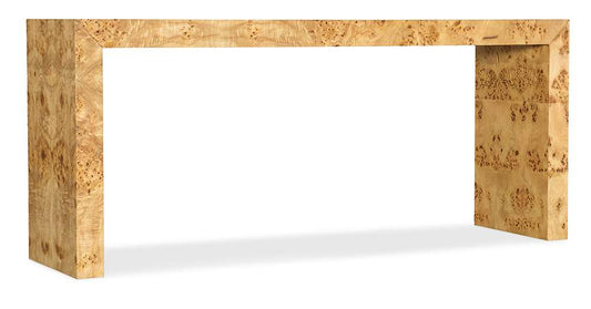 M Furnishings - Auberon Burl Console Table - M30-80151-80 veiw 1